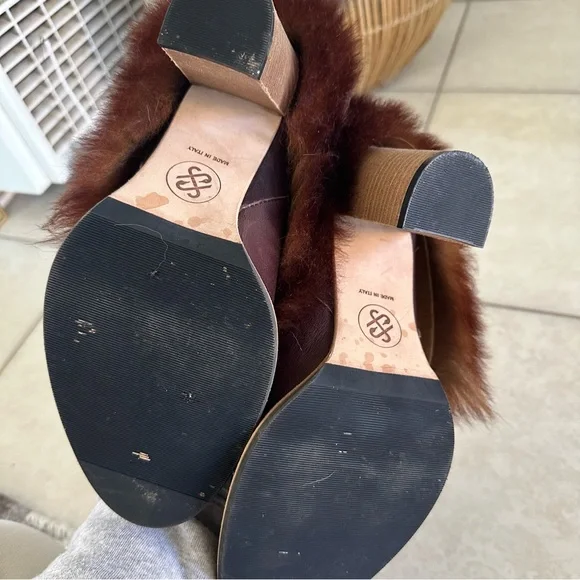 Ross & Snow Fox Fur Angelina Bootie